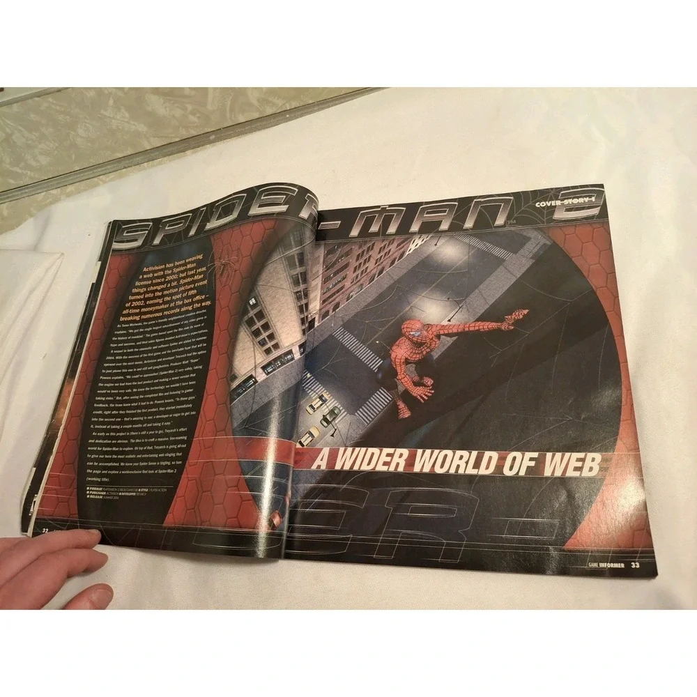 Game Informer Magazine Issue 122 Spider Man 2 Clock Tower 3 2003 Fatal Frame 2